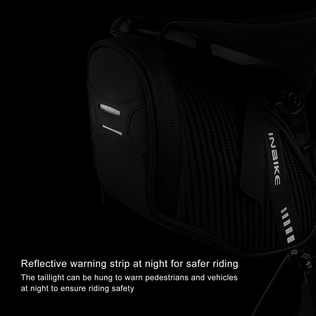 Túi đựng đồ vỏ cứng gắn sau yên xe đạp leo núi tiện dụng chất lượng cao