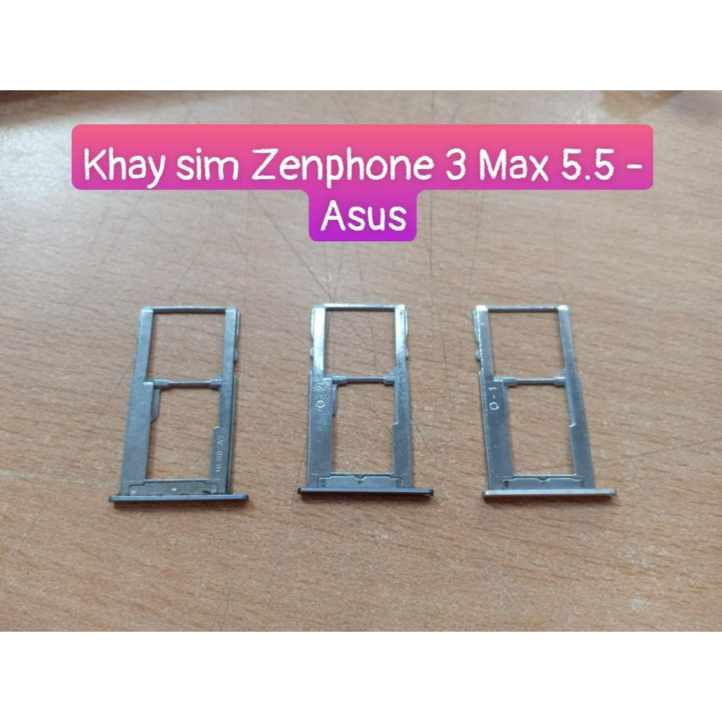 Khay sim ZenPhone 3 max 5.5 Asus Zin Tháo máy Xước Nhẹ