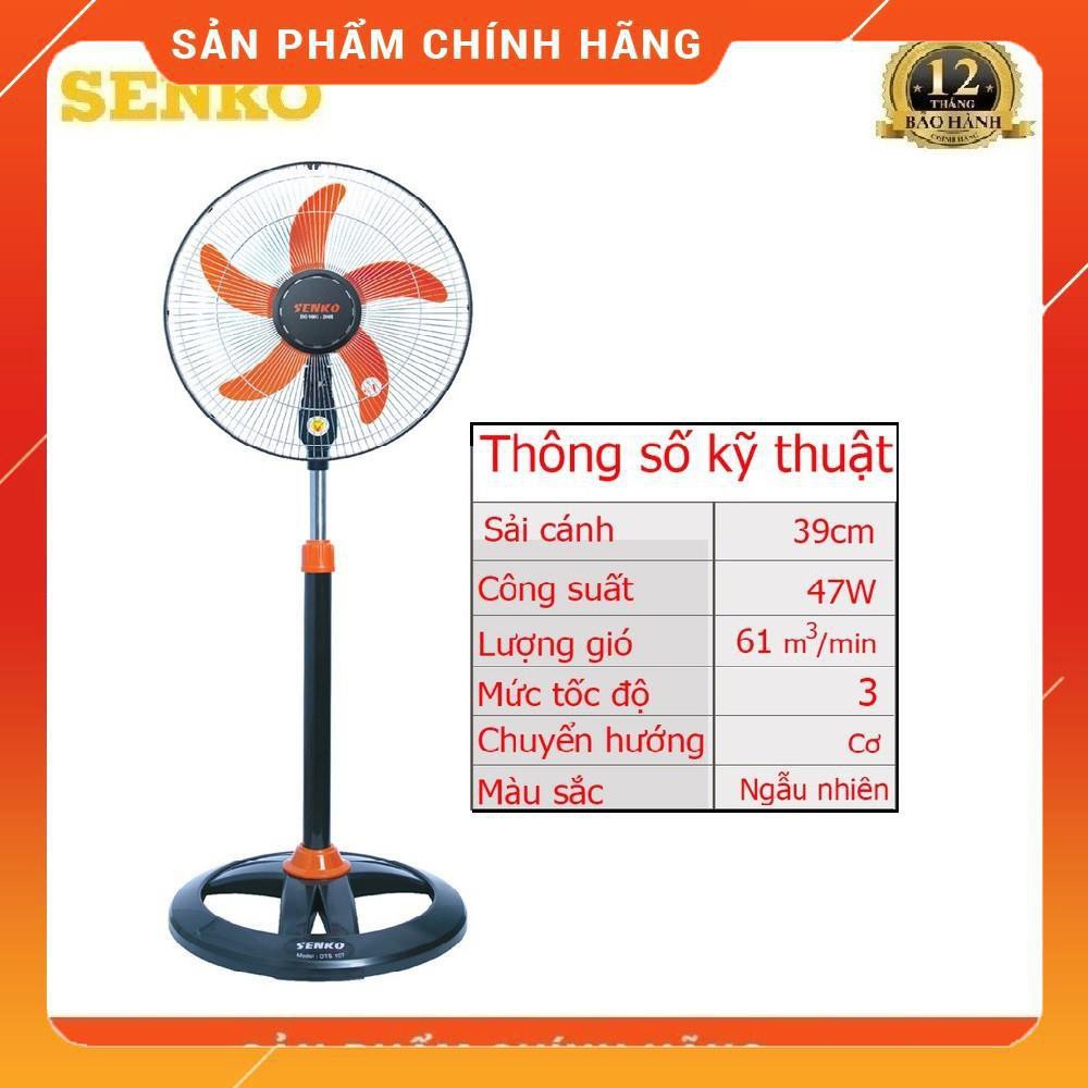 [FreeShip] Quạt cây đứng SENKO DTS107 - Thân inox mạ crom Huy Anh