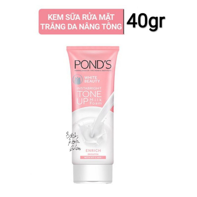 Sữa rửa mặt Pond's UpTone - Pond's Đất Sét 40gr