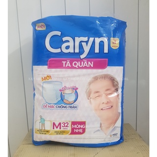 Tã quần Caryn M32 hàng mới date mới size M - Tã người già cải tiến mới chính hãng
