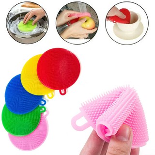 Miếng Rửa Chén Miếng Rửa Bát Nồi Silicon Mềm Dẻo Đa Năng Siêu Sạch Tiện Dụng