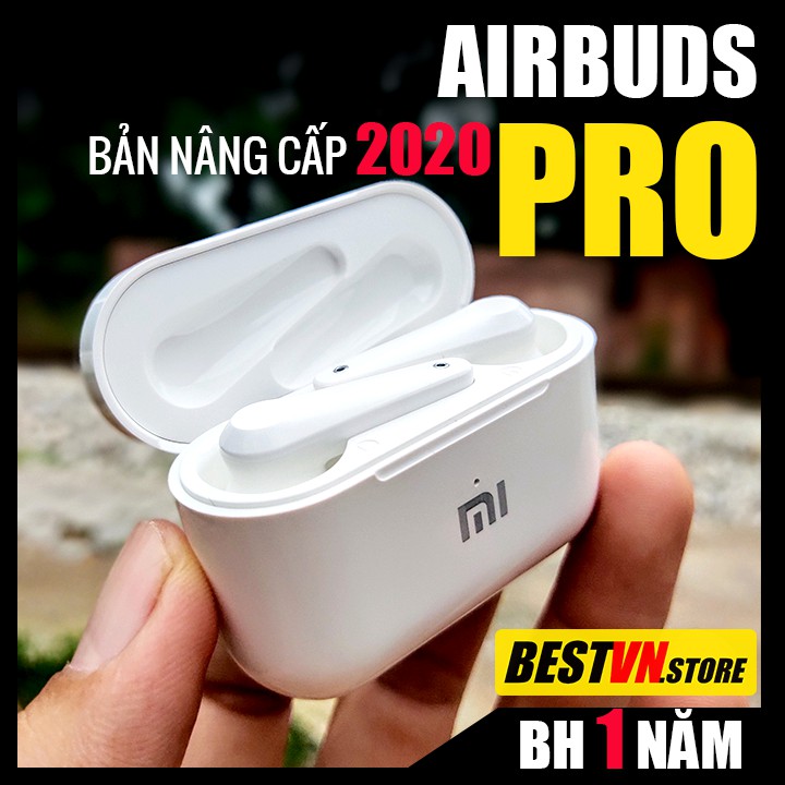 AIRBUDS PRO Tai Nghe Bluetooth Cao Cấp, Cảm Biến Ánh Sáng Tháo Tai Dừng Nhạc, Tai Nghe Không Dây.