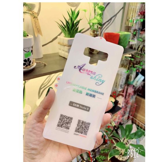 Miếng dán Film PPF Mặt Sau cho SAMSUNG Note 9