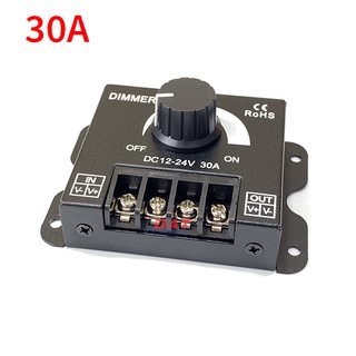 Mạch Dimmer 12V 24V Điều Chỉnh Độ Sáng Đèn 30A