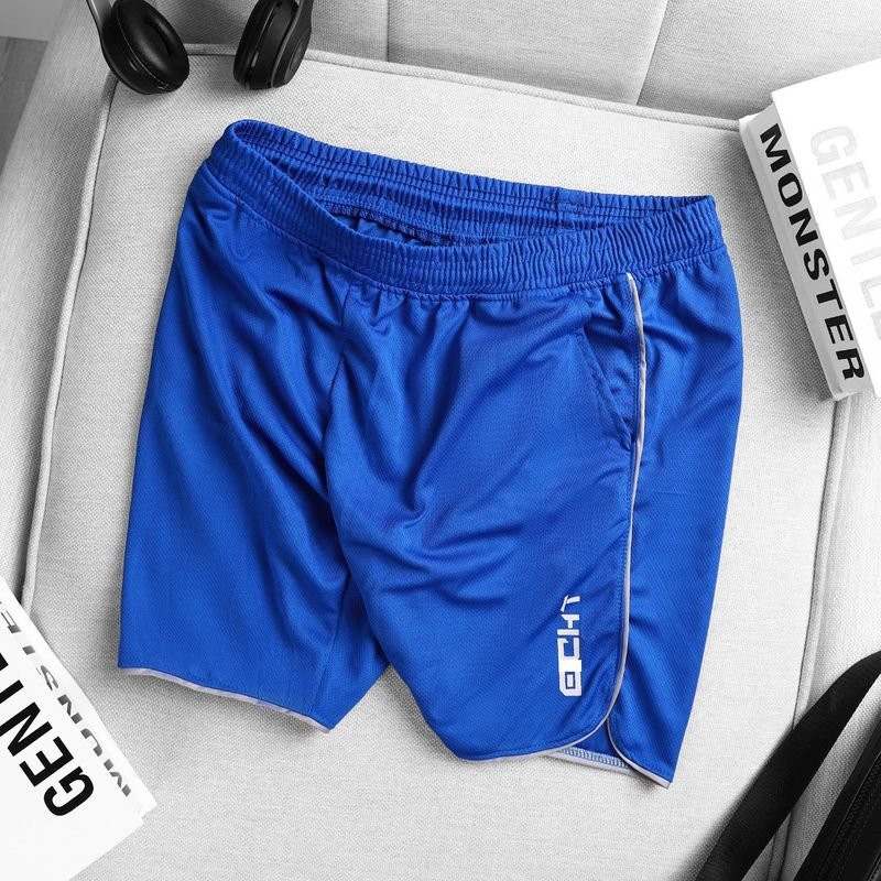 Quần Short nam Thể Thao, tập Gym Nam ECHT 𝗛𝗮̀𝗻𝗴 𝗩𝗡𝗫𝗞 co giãn cực tốt - GUNQH.STORE