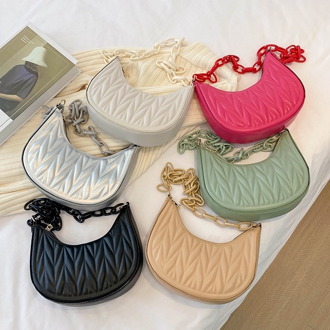 Túi Xách Đeo Vai Thời Trang Xuân Thu Hàn Quốc 2022 Mới Cho Nữ
