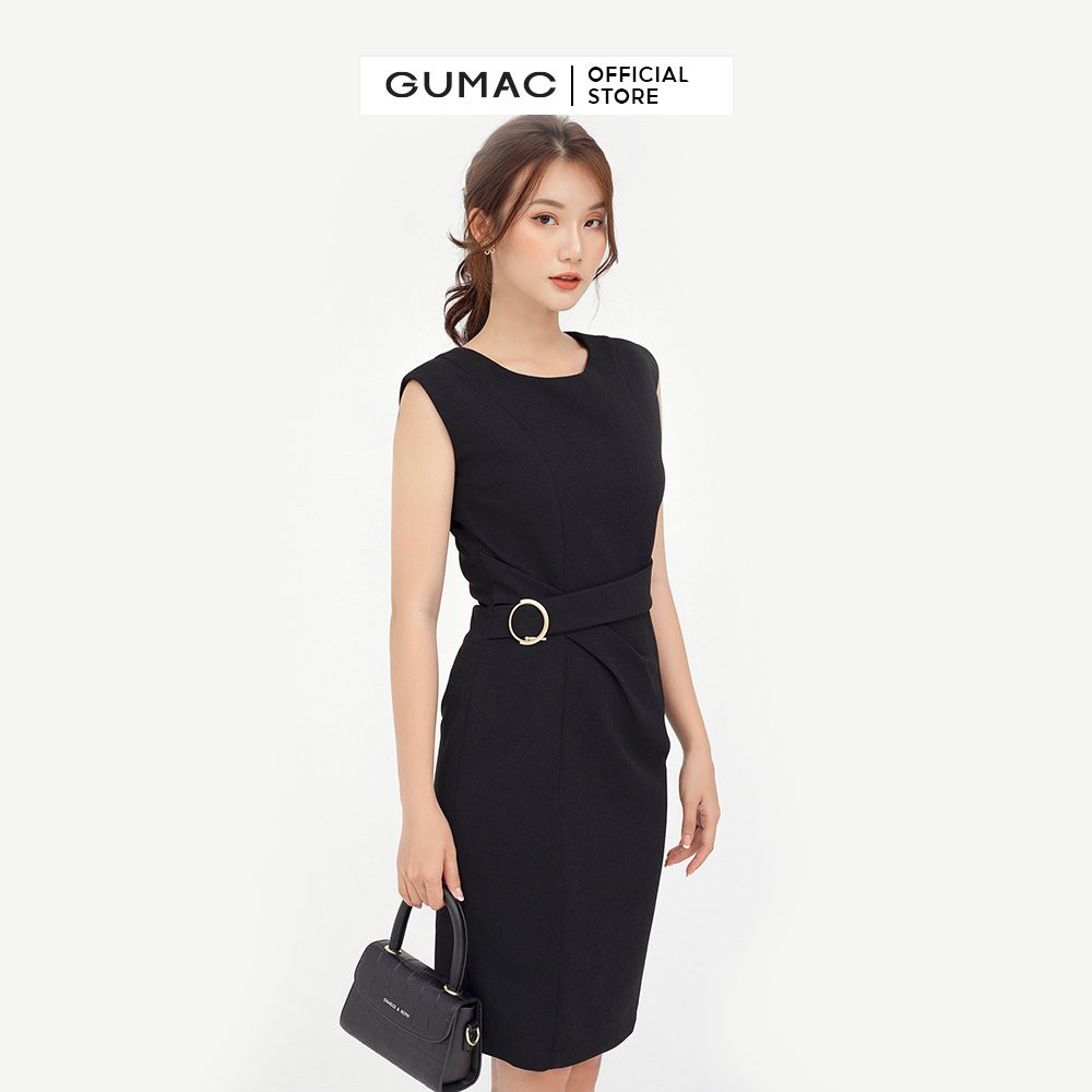 [Mã MABR07062 giảm 8% tối đa 50K đơn từ 249K] Đầm body nữ quyến rũ sát nách GUMAC nhiều màu, trẻ trung DB580 | BigBuy360 - bigbuy360.vn