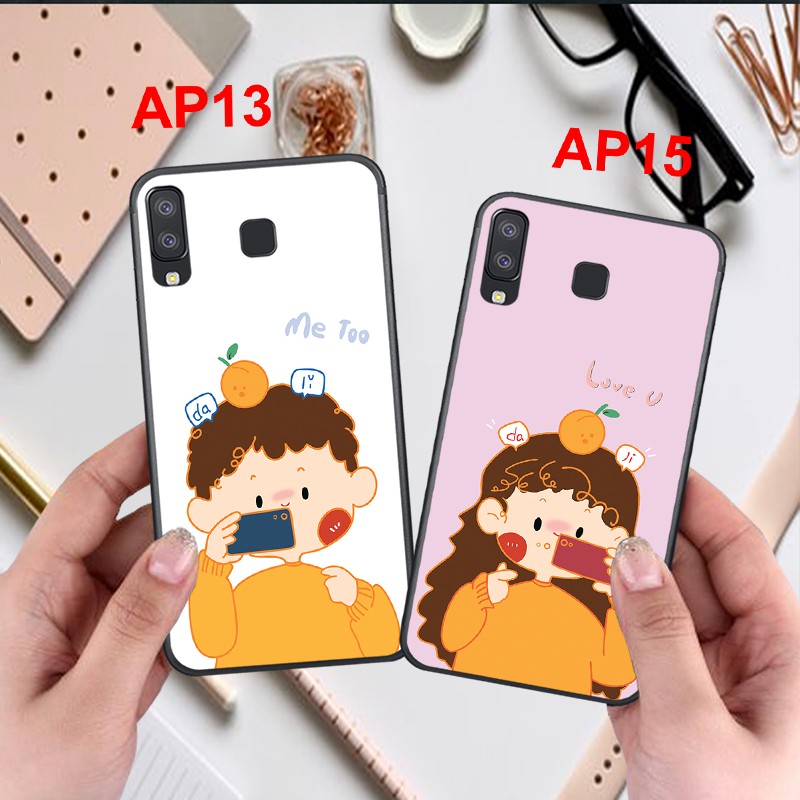 [FREESHIP]ỐP ĐÔI DÀNH CHO ĐIỆN THOẠI SAMSUNG A8 STAR - SAMSUNG A9 STAR CUTE ĐẸP GIÁ RẺ - ỐP LƯNG SAMSUNG A8 STAR-A9 STAR