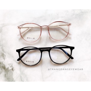 Gọng kính dẻo mắt mèo tròn