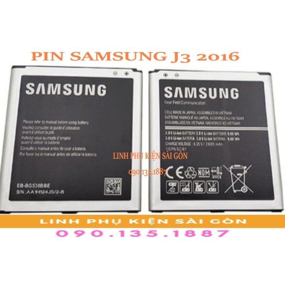 PIN SAMSUNG J3 2016
