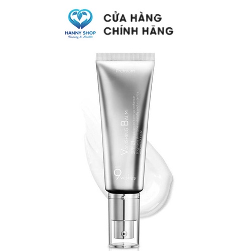 Kem Dưỡng Trắng Da Nâng Tone 9wishes Vanishing Balm Premium SPF21++