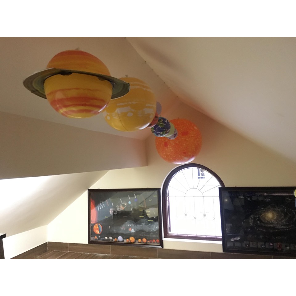 Bóng treo trần nhà mô hình hệ mặt trời