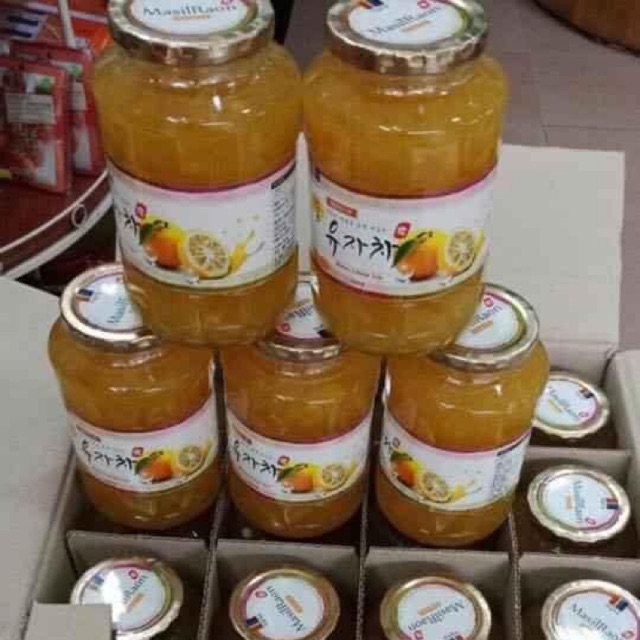 Chanh đào mật ong Hàn Quốc