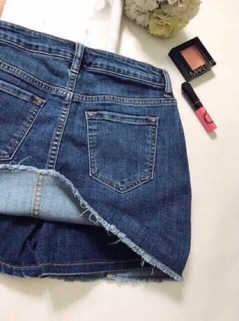 VNXK - Váy Jean có quần bên trong