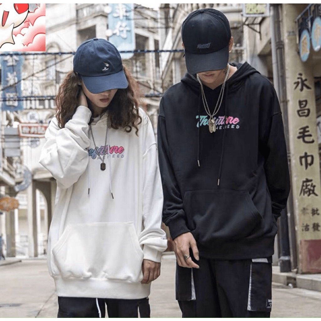 Áo khoác hoodie nam/nữ in chữ THEFUTURE phong cách Hàn Quốc năng động TP512 [NewUnisex]