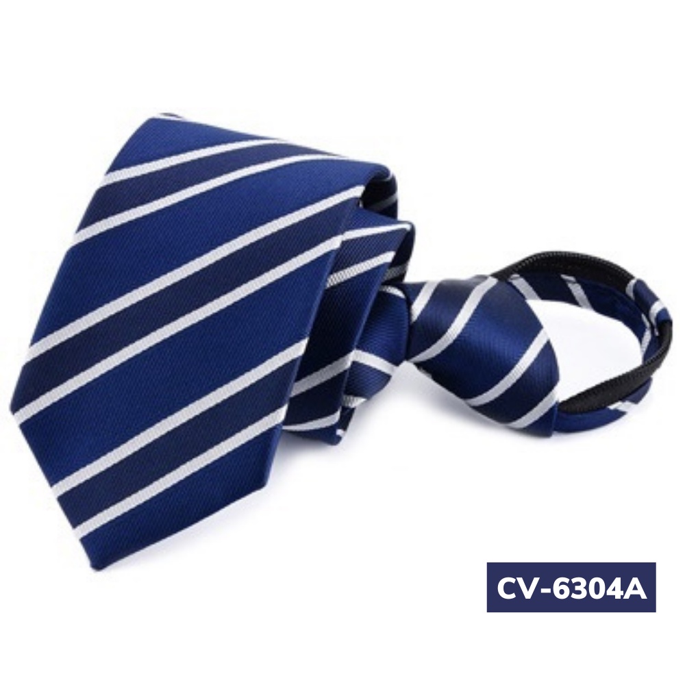 Cà vạt 6cm thắt sẵn cao cấp phong cách Hàn Quốc, Cavat MC, Cravat chú rể, Calavat dự tiệc, Cravat chụp ảnh CV-6304