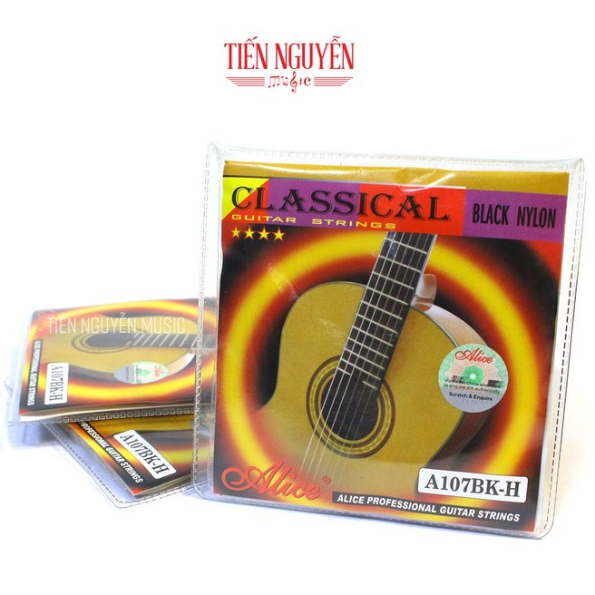 Dây đàn Guitar Classic Alice Black A107BK-H chính hãng