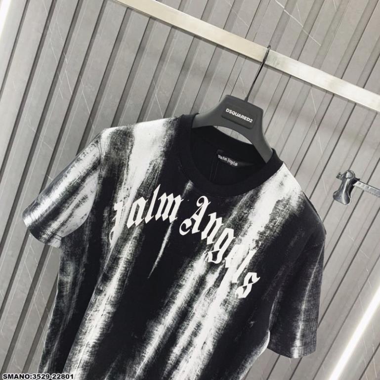 Áo Thun Nam PalmAngel Loang Chảy Siêu Đẹp - Áo Phông Nam PalmAngels Hoạ Tiết Nổi Bật