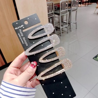 Set 2 kẹp tóc đính đá nhí lấp lánh 343