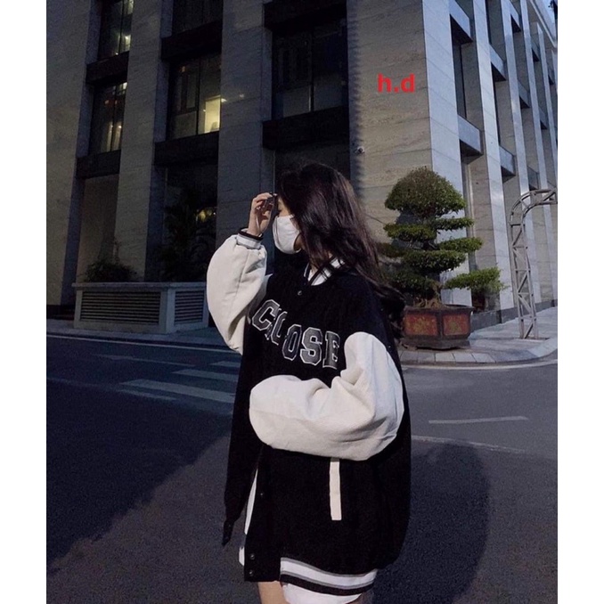 Áo bomber tay trắng OSE HD6