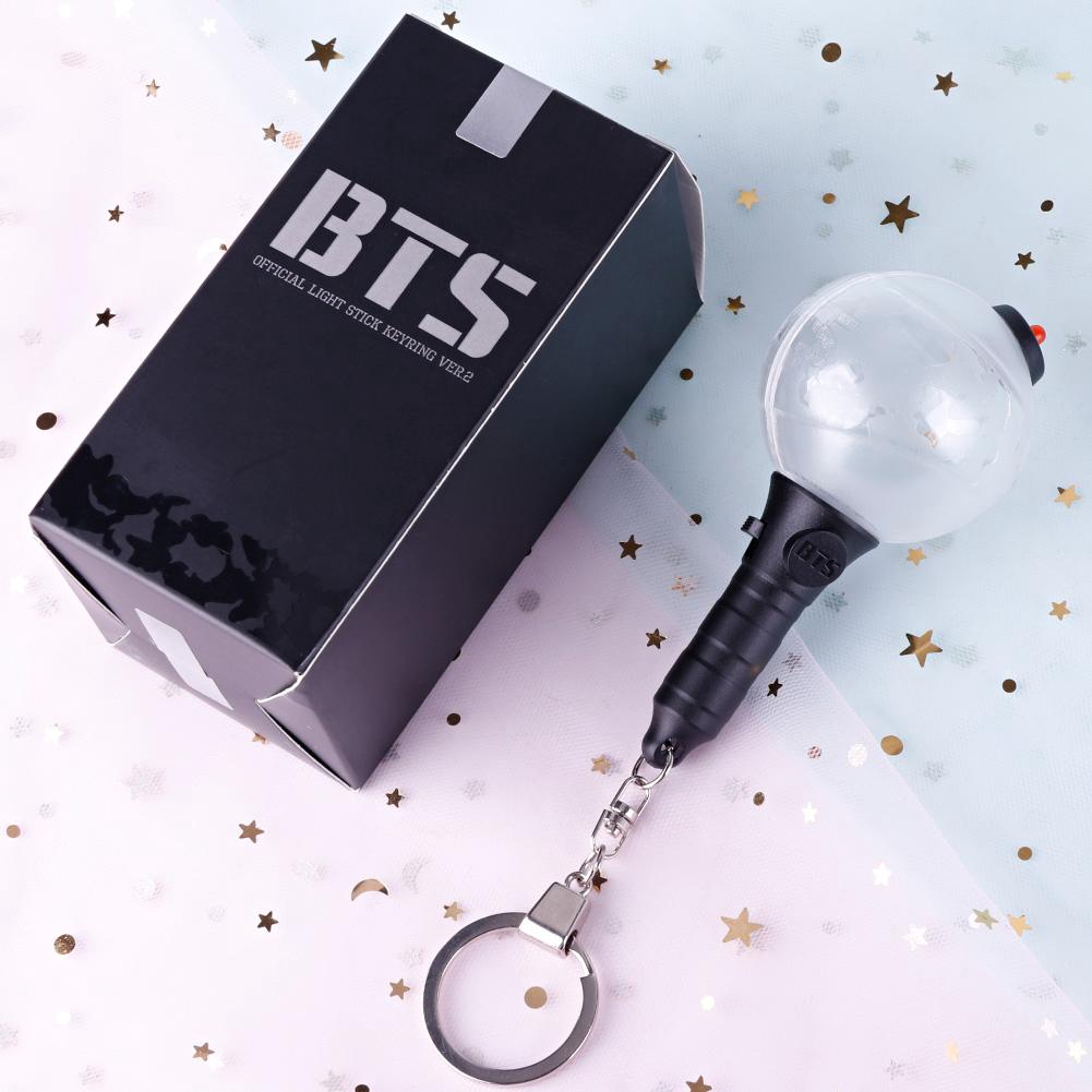 Kpop Army Bomb BTS Glow Bangtan Boy Lightstick Keychain Ver.1