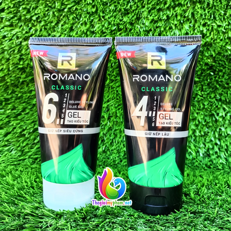 Gel Tạo Kiểu Tóc Romano Classic 150g