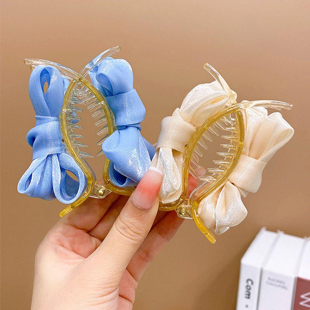 Kẹp Tóc Nhựa Acrylic 15H Tạo Kiểu Tóc Xinh Xắn Cho Bé Gái