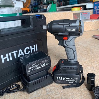 Máy siết bulong hitachii bắn vít bắn tôn 118v