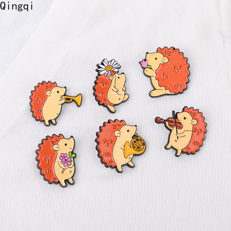 Trâm cài áo MISS ZOE hình nhím hoạt hình dễ thương