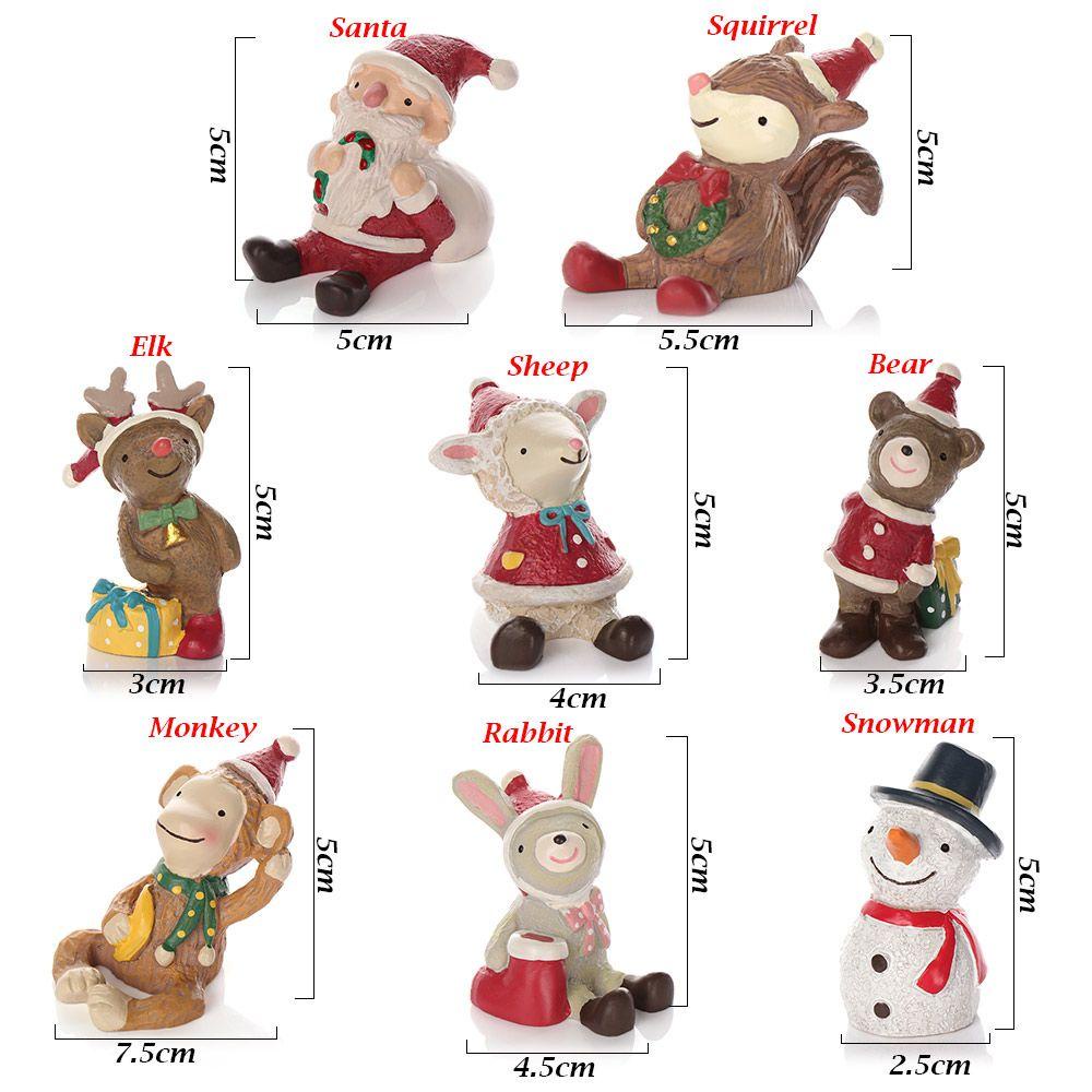 1 Mô Hình Ông Già Noel Mini Trang Trí Giáng Sinh