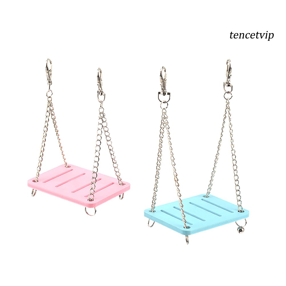 Xích Đu Đồ Chơi Thiết Kế Nhỏ Nhắn Xinh Xắn Cho Chuột Hamster / Sóc / Heo Guinea