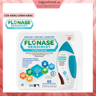 [SaigonScent] Nước rửa giúp giảm nghẹt mũi / ngứa mắt Flonase Sensimist 60 Meter Sprays ( 5.9mL )