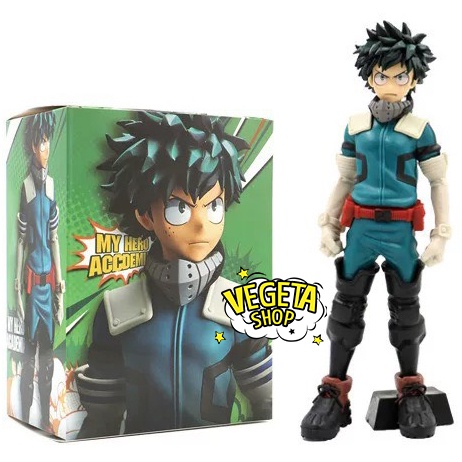 Mô hình My Hero Academia - Mô hình Học viện siêu anh hùng - Izuku Midoriya Deku siêu to nét đẹp - Cao 25cm - Full box