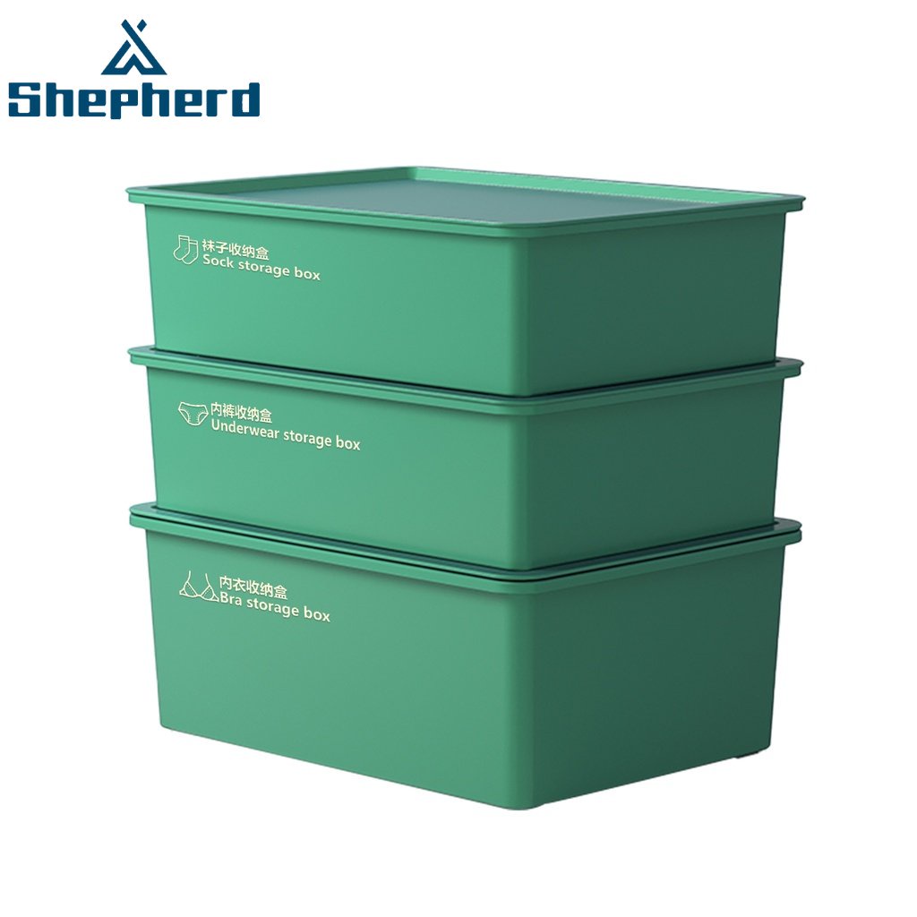 Hộp đựng đồ lót / vớ SHEPHERD tiện dụng dành cho tủ quần áo