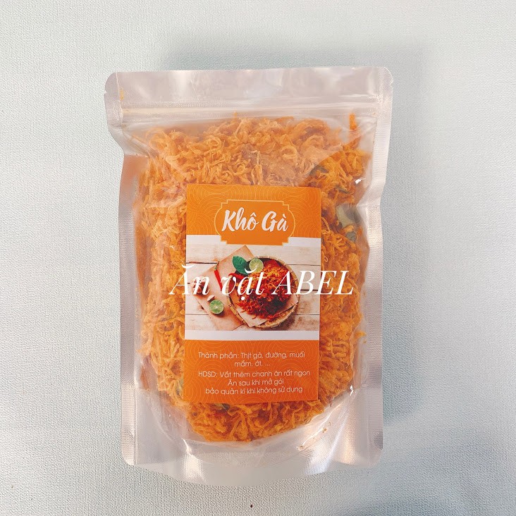 [Mã GROXUAN1 giảm 8% đơn 150K] Khô gà lá chanh 400g đặc biệt , gà khô lá chanh loại ngon , Ăn Vặt ABEL | BigBuy360 - bigbuy360.vn