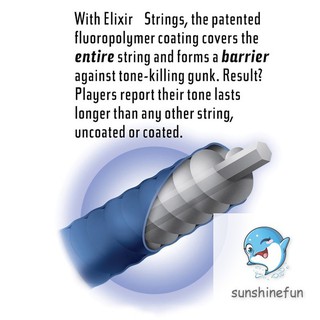 Bộ dây đàn guitar Elixir Nanoweb cao cấp tiện dụng