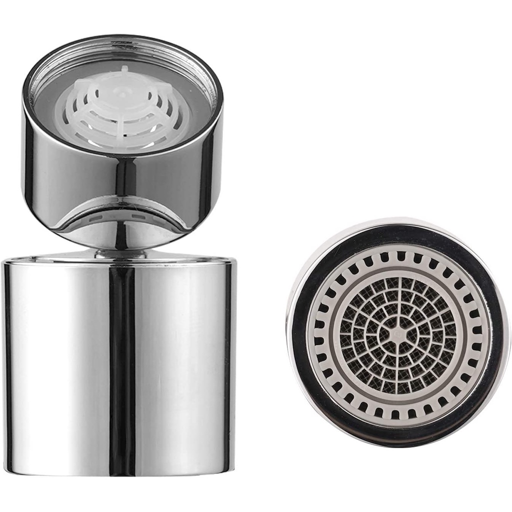 Vòi Tăng Áp Dài Đầu Cao Su Điều Chỉnh Tăng Áp Thông Minh Cho Vòi Rửa Chén Bát Xoay 360 Độ - 2 Chế Độ