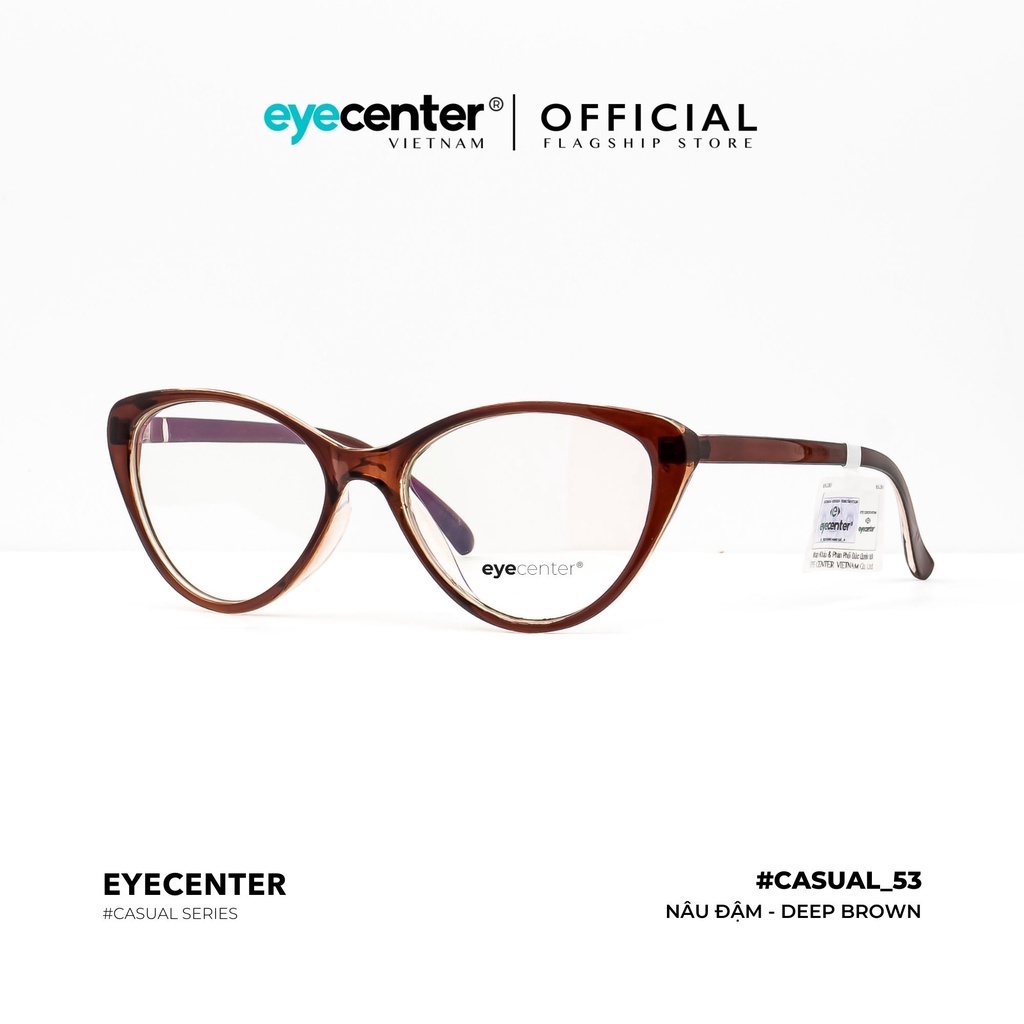 Gọng kính cận nữ chính hãng EYE CENTER K01-S nhựa dẻo siêu nhẹ nhập khẩu by Eye Center Vietnam