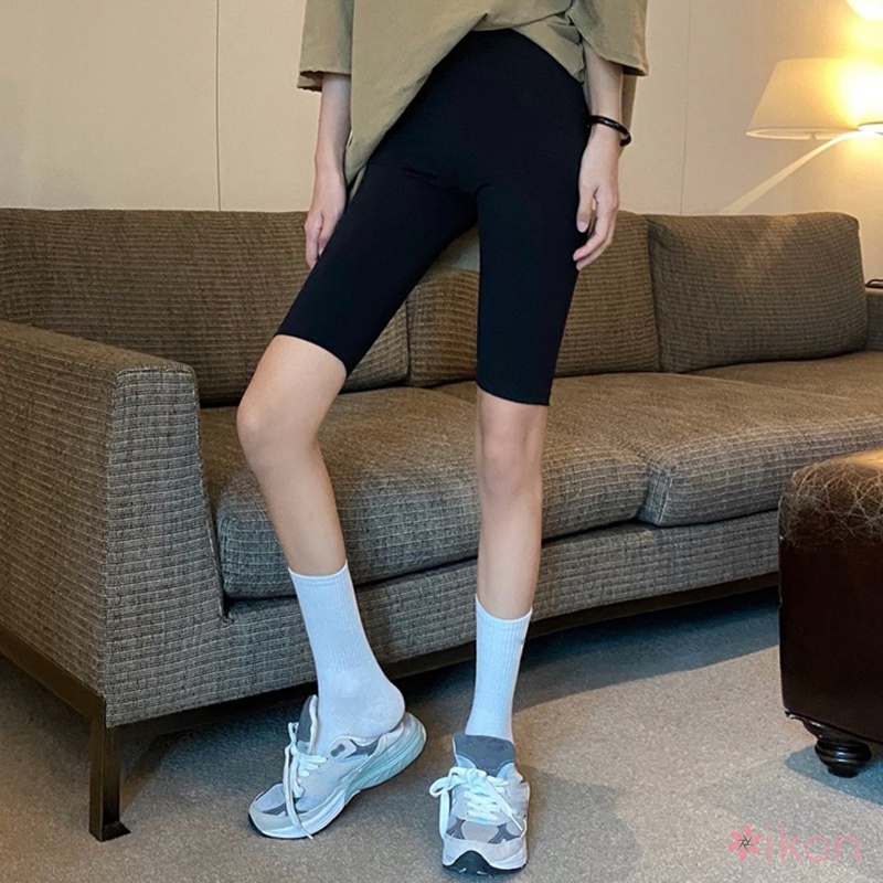 Quần ngắn đi xe đạp Dáng Ôm Hoạ Tiết Cá Mập Thời Trang Dành Cho Nữ