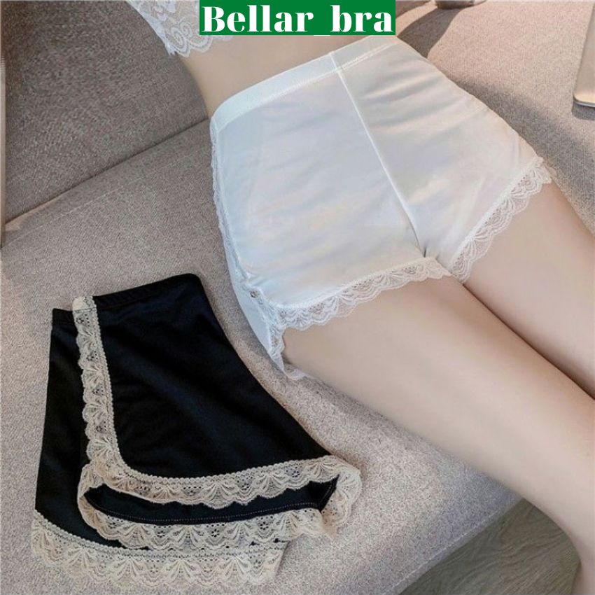 Quần lót bảo hộ mặc trong váy, quần đùi mặc váy thun ôm mông nhẹ nhàng co giãn Bellar_bra Q265