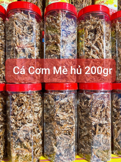 Cá Cơm Mè ( ăn liền ) là món ăn ngon của shop Đặc Sản Biển Phan Thiết NGỌC DŨNG; Hộp 200 gram. HSD 12 tháng