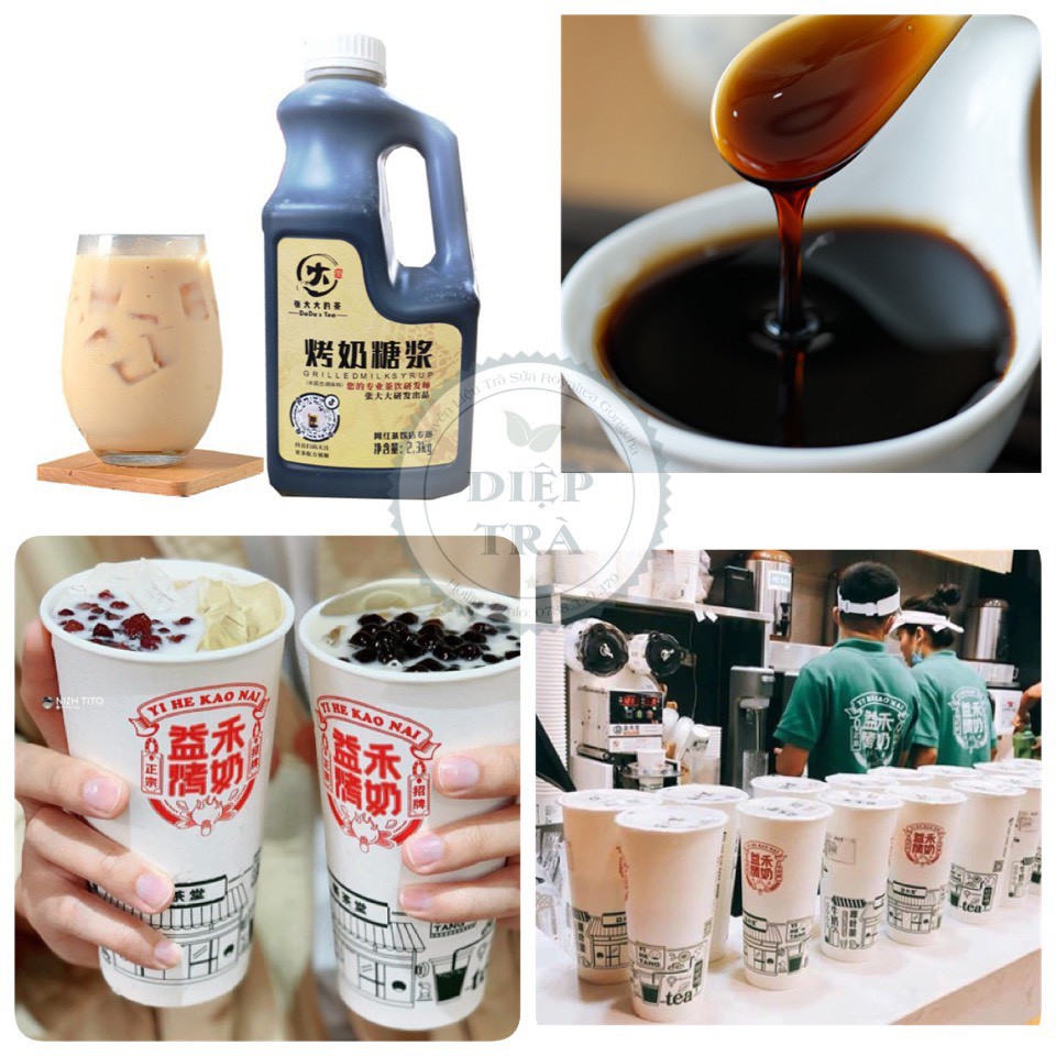 Siro Sữa Nướng DADA 2.3kg (Làm trà sữa nướng hot hit, thơm và đậm đà)