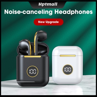 J18 X1 Wireless Headset With Digital Display Bluetooth-compatible Tws Intelligent Noise Reduction Touch-control