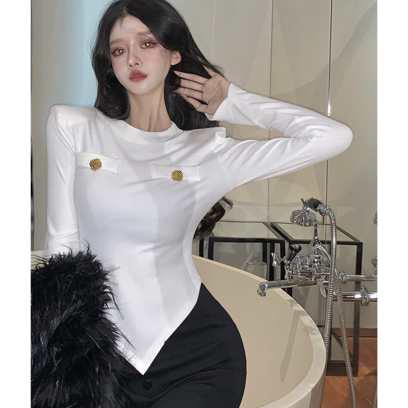 Đầm tay dài dáng ôm thời trang thu đông cho nữ