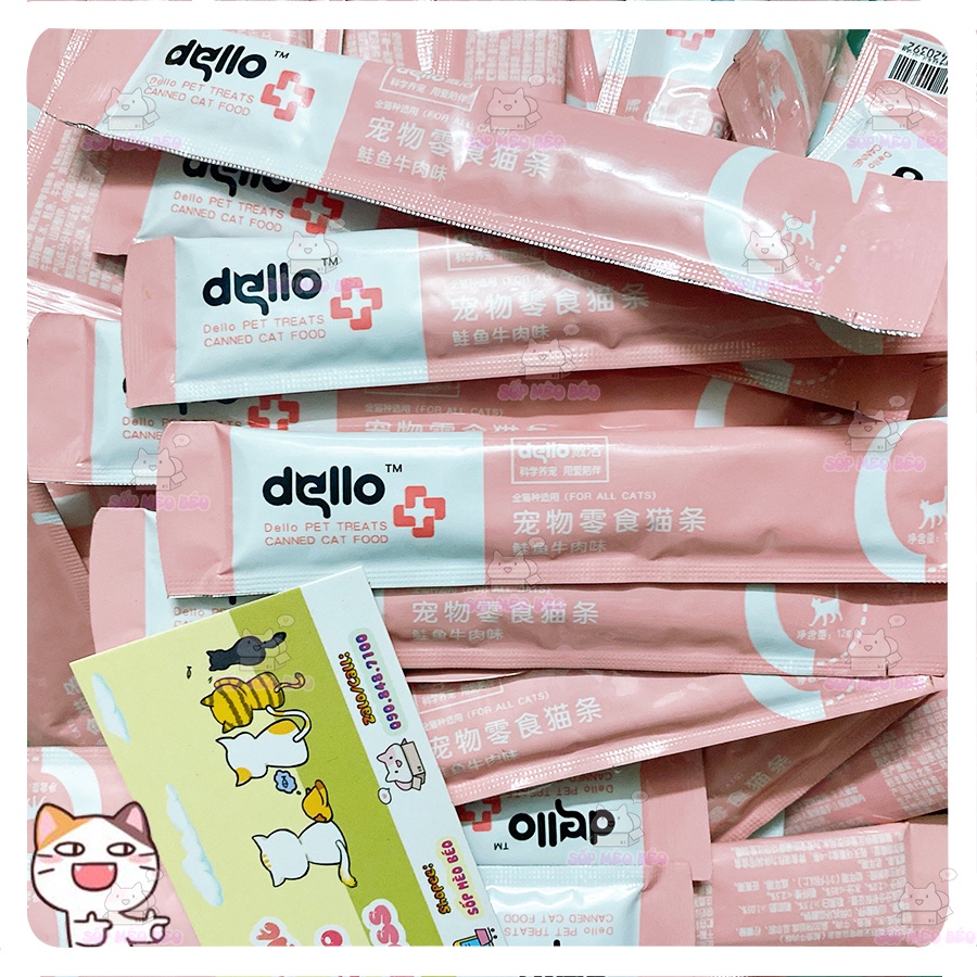 Soup thưởng DELLO 12gr cao cấp hàng hiếm nha Sen ui