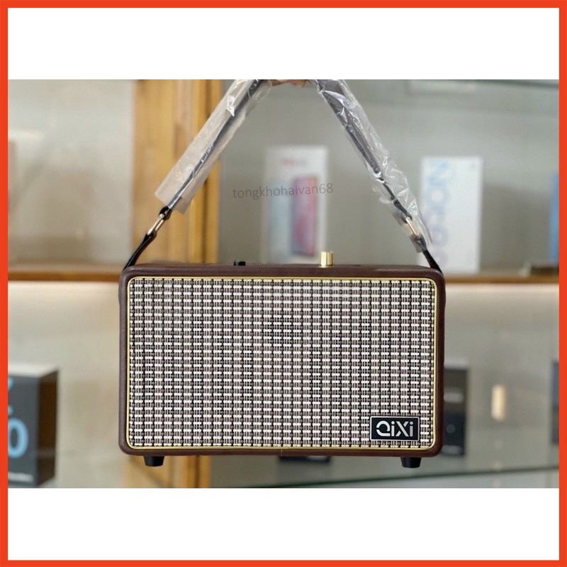 Loa Bluetooth Qixi SK-2025 Âm Thanh Siêu Đỉnh Tích Hợp Cổng Micro 6.5 Karaoke Micro Không Dây Bảo Hành 12 Tháng