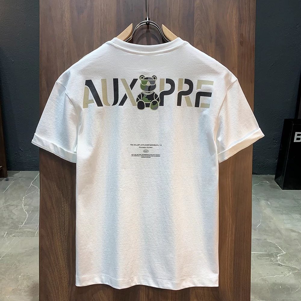 VANS Áo Thun 100% Cotton oversize Họa Tiết Gấu Ngắn Tay Thời Trang Mùa Hè Dành Cho Nam