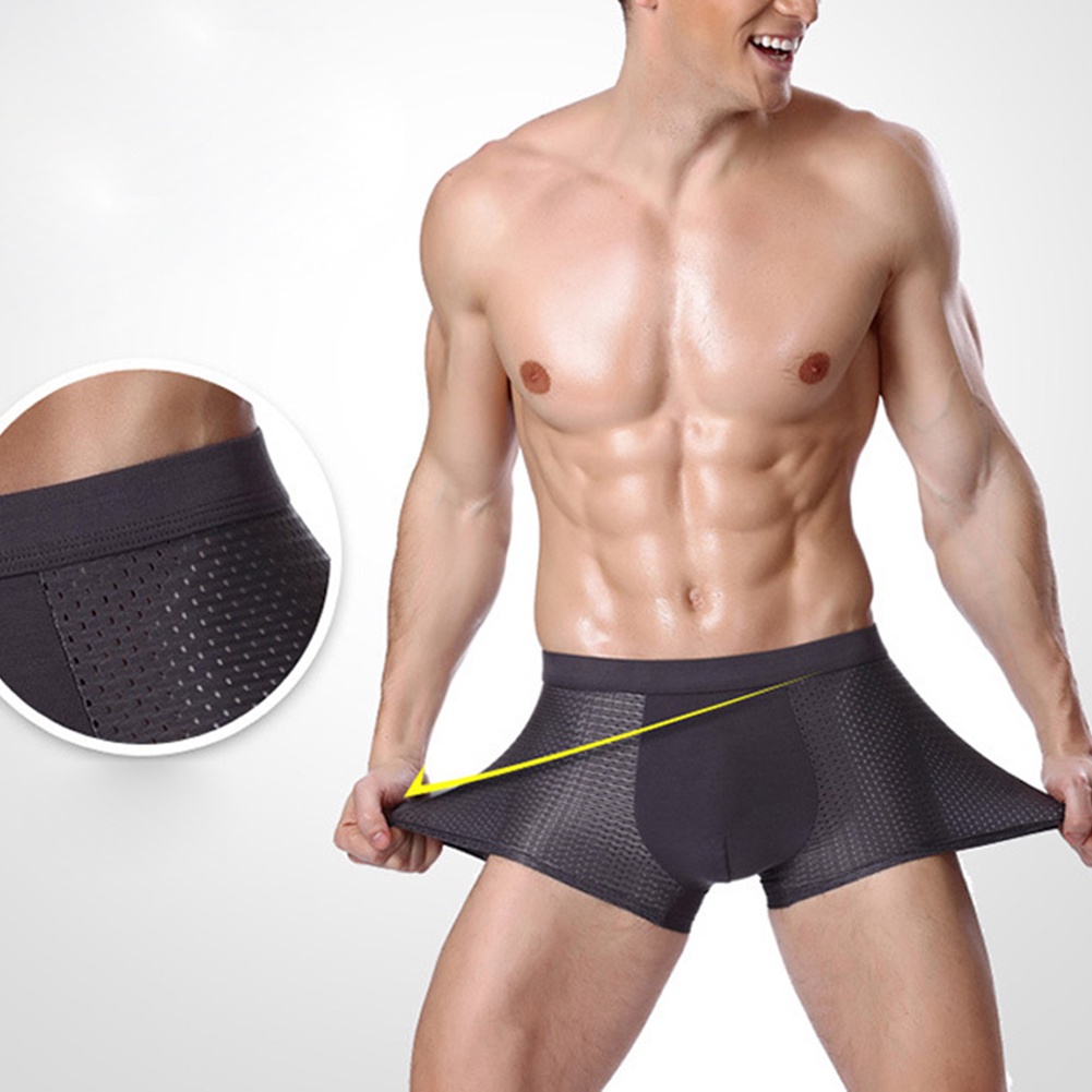 Quần Lót Boxer Thoáng Khí Thoải Mái Cho Nam