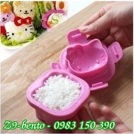 KHUÔN ÉP CƠM BENTO, ÉP TRỨNG LUỘC MÈO HELLO KITTY ĐƠN